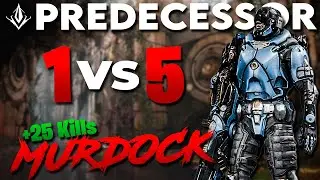 Así es un 1vs5 con MURDOCK CARRY en PREDECESSOR