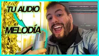 Cómo convertir GRABACIÓN de voz en notas MIDI de instrumento 👄 Transformar audio en melodía *TRUCAZO