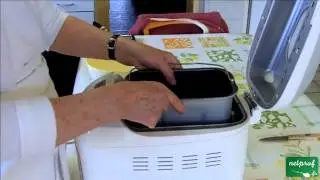 Making bread with a bread machine