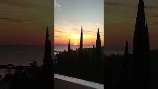 Закат в Гаграх Абхазия 😍