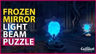 Frozen Mirror Light Beam Puzzles Genshin Impact Three Realms Gateway Offering