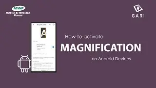 Magnification - Android Accessibility Feature
