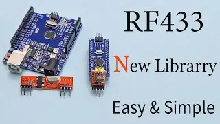RF433 Mhz program | new library for esey to use | in Malayalam