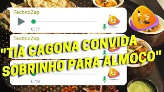 Tia convida Sobrinho para almoçar