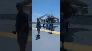 Cold War Planes Onboard USS Yorktown Aircraft Carrier