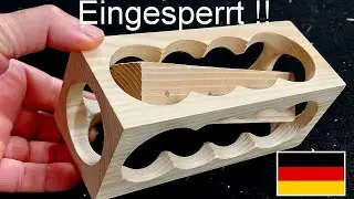 Unglaublich, let's bastel ein gerades Holzprisma innerhalb eines anderen
