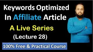 How To Write SEO Friendly Article For Affiliate Marketing (Keyword Optimization)