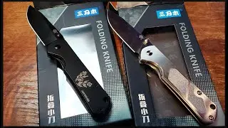 Фирменные Китайские Ножи Sanrenmu 7010 (По Мотивам Крис Ривза) 2020