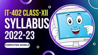 Class-12 Computer Science with Python(083)||Syllabus-2022-23