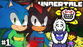 Sonic & Shadow Play Undertale Part 1 - EPIC ADVENTURE!? (Pacifist Run)