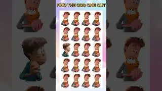 Can You Find The Odd One Out #shorts  #emojichallengequiz