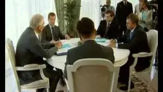 Д.Медведев.Встреча с руководством Единой России.20.08.09