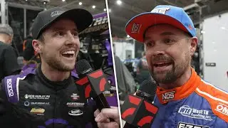 Logan Seavey & Ricky Stenhouse Jr. React After Chili Bowl Incident