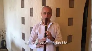 Ukrainian Collapsible Sopilka Tenor In F - Test #2