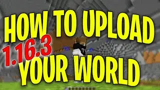 HOW TO UPLOAD YOUR WORLD TO ATERNOS 1.16.3! (Aternos Tutoirals 2020)