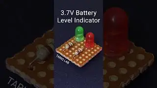 3.7V Battery Level Indicator
