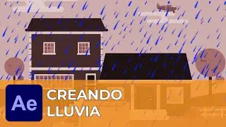 CREA LLUVIA en After Effects