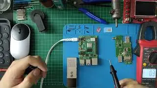 VLOG EN: RASPBERRY PI 4 MODEL B POWER SUPPLY CIRCUIT / POWER RAIL INSPECTION