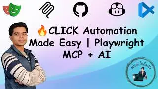 Master Playwright MCP Server browser_click Tool | Click Elements with AI + GitHub Copilot 🚀