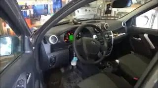 Новое авто соседа.Лада Гранта.Знакомство. Часть 2.