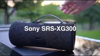 LOUD! Sony SRS-XG300 X-Series Wireless Bluetooth Speaker
