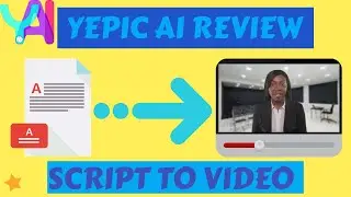 Yepic AI - Make a Free avatar video from a script