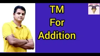 Turing Machine for Addition | Turing Machine as Output Generator (C111)