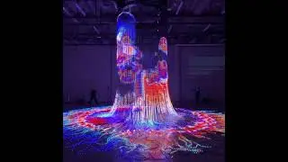 LED Interactive Mirror: Beads of Light, Infinite Possibilities
