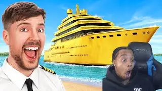 FlightReacts To MrBeast $1 vs $1,000,000,000 Yacht!