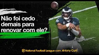 Eagles fazem contrato magnífico com Jalen Hurts