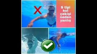 yüzmede S tipi kol çekişi mi yoksa düz hat üzerinde kol çekişi mi yapmak daha verimli