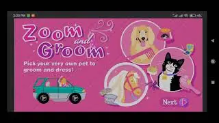 You can play good old Barbie games again! Play Barbie Zoom And Groom - You won't believe your eyes!