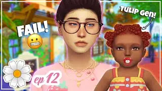 her first day did NOT go well...😬 SIMS IN BLOOM CHALLENGE!💗Sakura #12