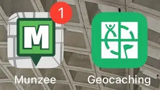 Munzee and GeoCache Finding Vlog!