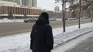 Точка сбора Жастар. Митинг Астана 20.11.2022