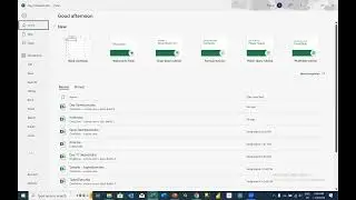 Advanced Excel - Day 2 - Batch5 - Getting started