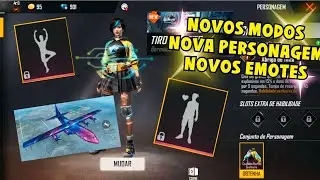 TESTEI A NOVA ATUALIZAÇÃO DO FREE FIRE