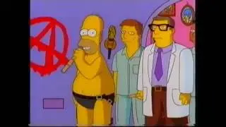 The Simpsons BBC2 continuity (2003 - 2004)