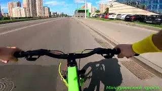 warning: long ride (summer, sunny day, Moscow, fatbike)☀🚴✌