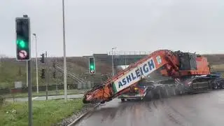 Ashleigh Contract Hitachi Ex1200 with Mercedes Titan and 3 bed 5 Faymonville
