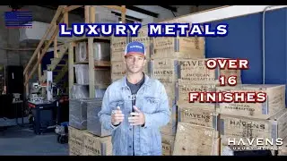 🔥 Luxury Finishes from Havens | Patina, Texture & Custom Samples