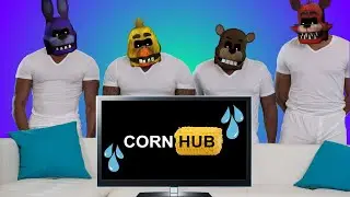 This is what happens when 4 idiots play FNAF 2 on 1 PC!!!