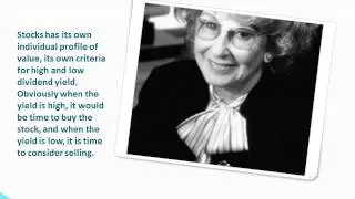 Geraldine Weiss Investment Strategy