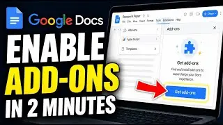 How to enable Google Docs add-ons to streamline research workflows - Detailed Guide