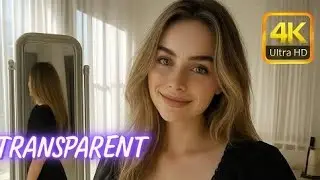 4k✨See Through Transparent Lingerie & micro bikini Try-On Haul