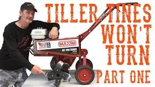 Why The Tines Won’t Turn!  Let’s See What’s Inside a Rototiller Transmission