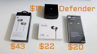 My quest for good budget IEMs (HIFIMAN RE400, TANCHJIM Tanya & SoundMAGIC E11) Part 2