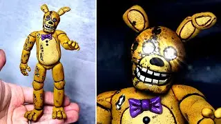 Making SPRING BONNIE - FNAF Movie FINAL Trailer Sculptures Timelapse