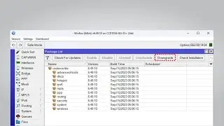 MikroTik MTCNA | Módulo 01 - Aula 06 | Downgrade do RouterOS