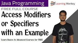 Access Modifiers or Specifiers with an Example || Lesson 51 || Java Programming ||